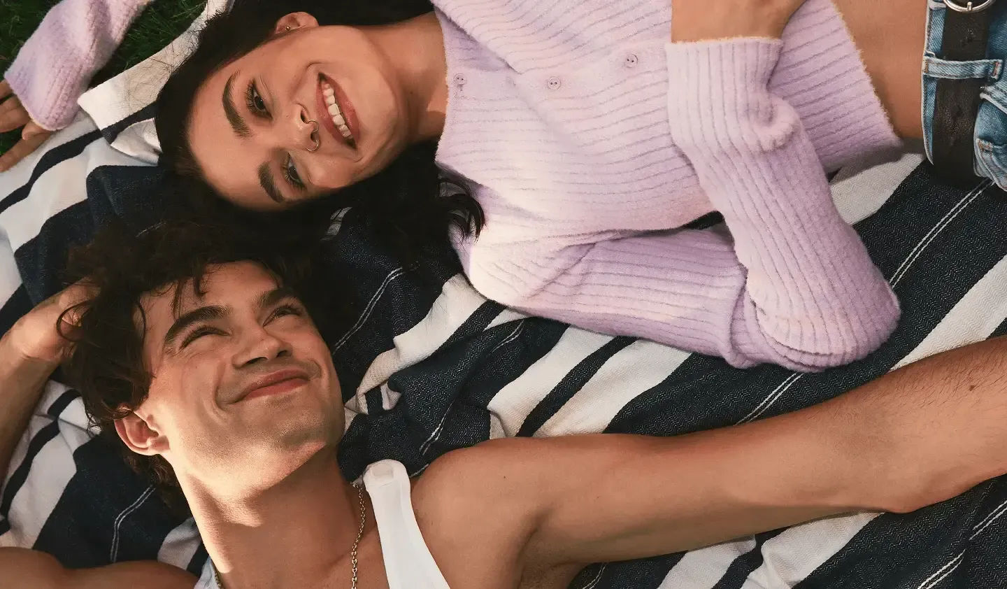 Couple discussing relationship agreement options