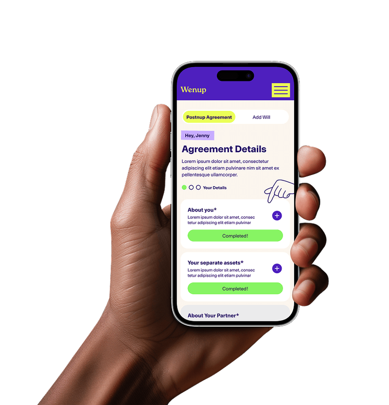 Step 3 create your agreement draft online