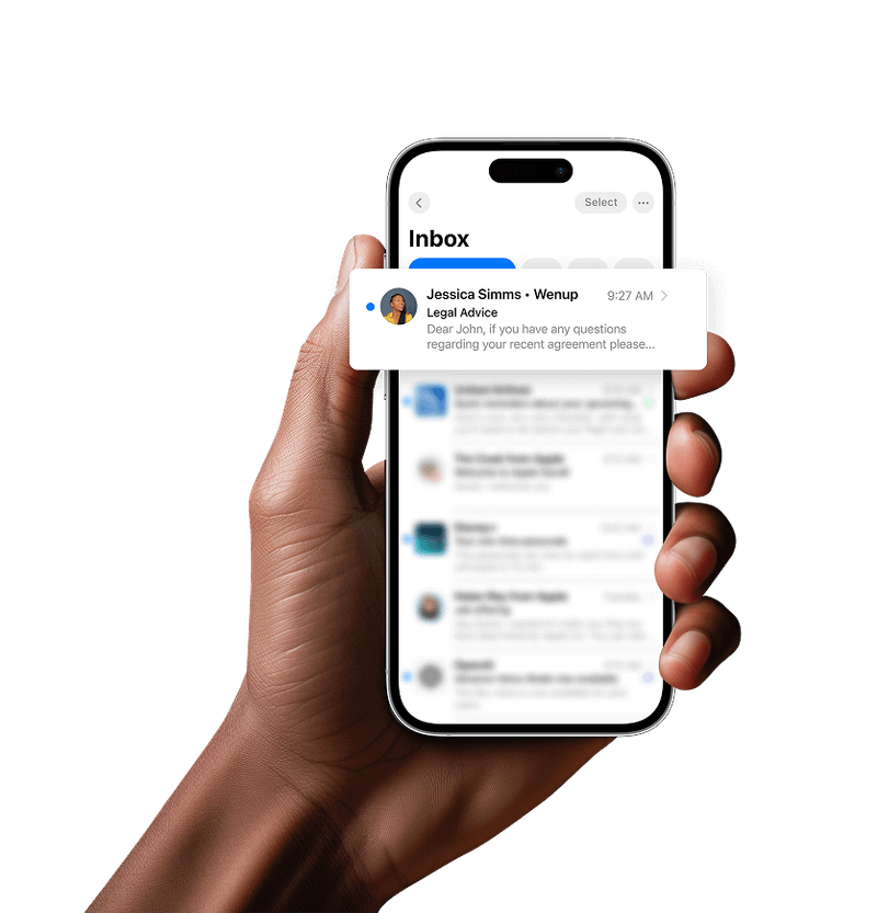 Step 4 receive independent legal advice